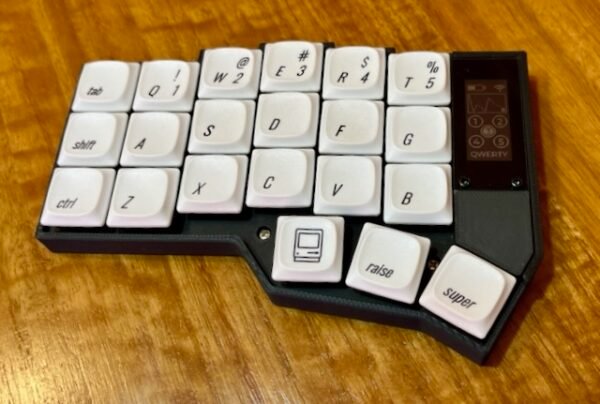 Teclado Corne Split compacto